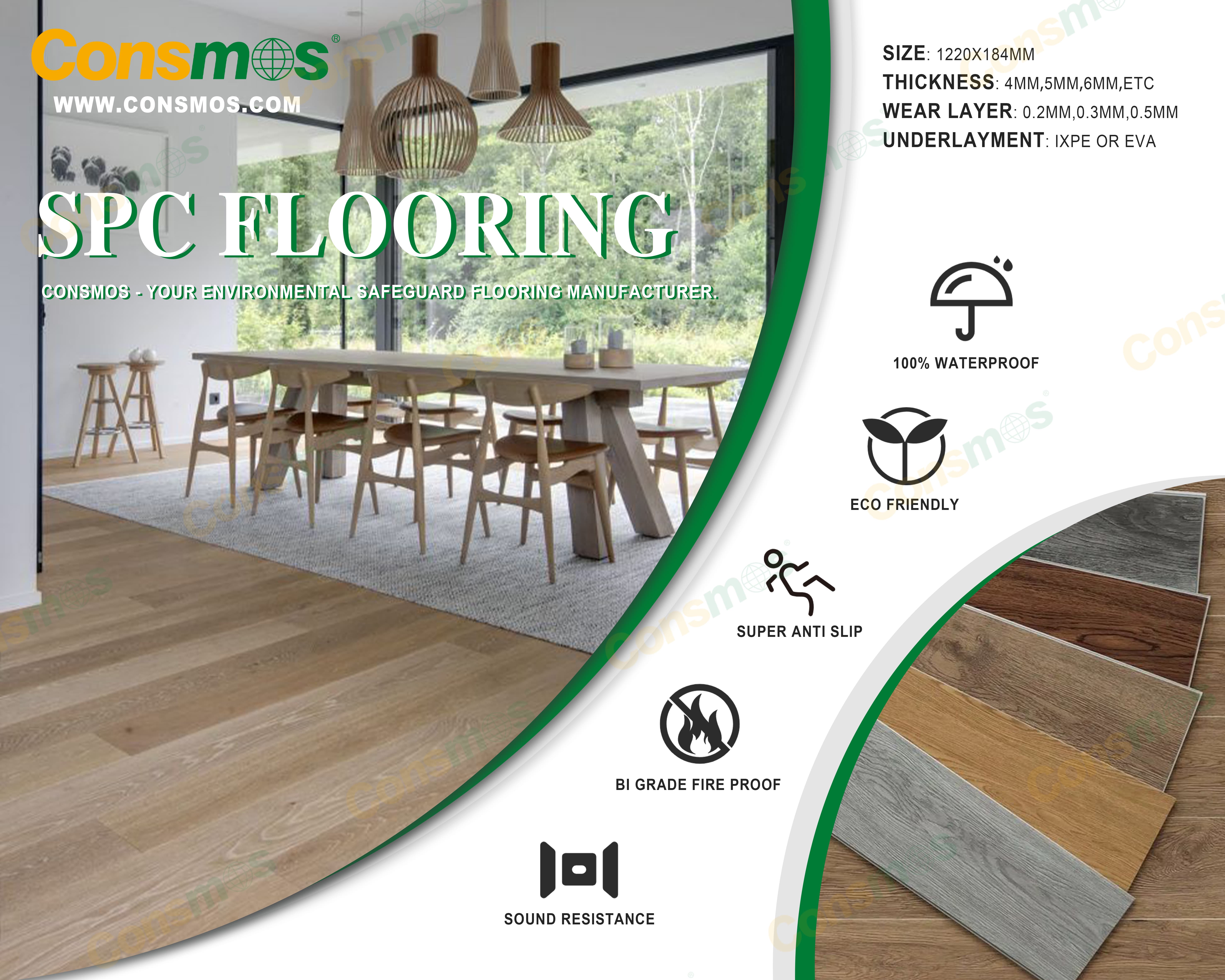 SPC flooring