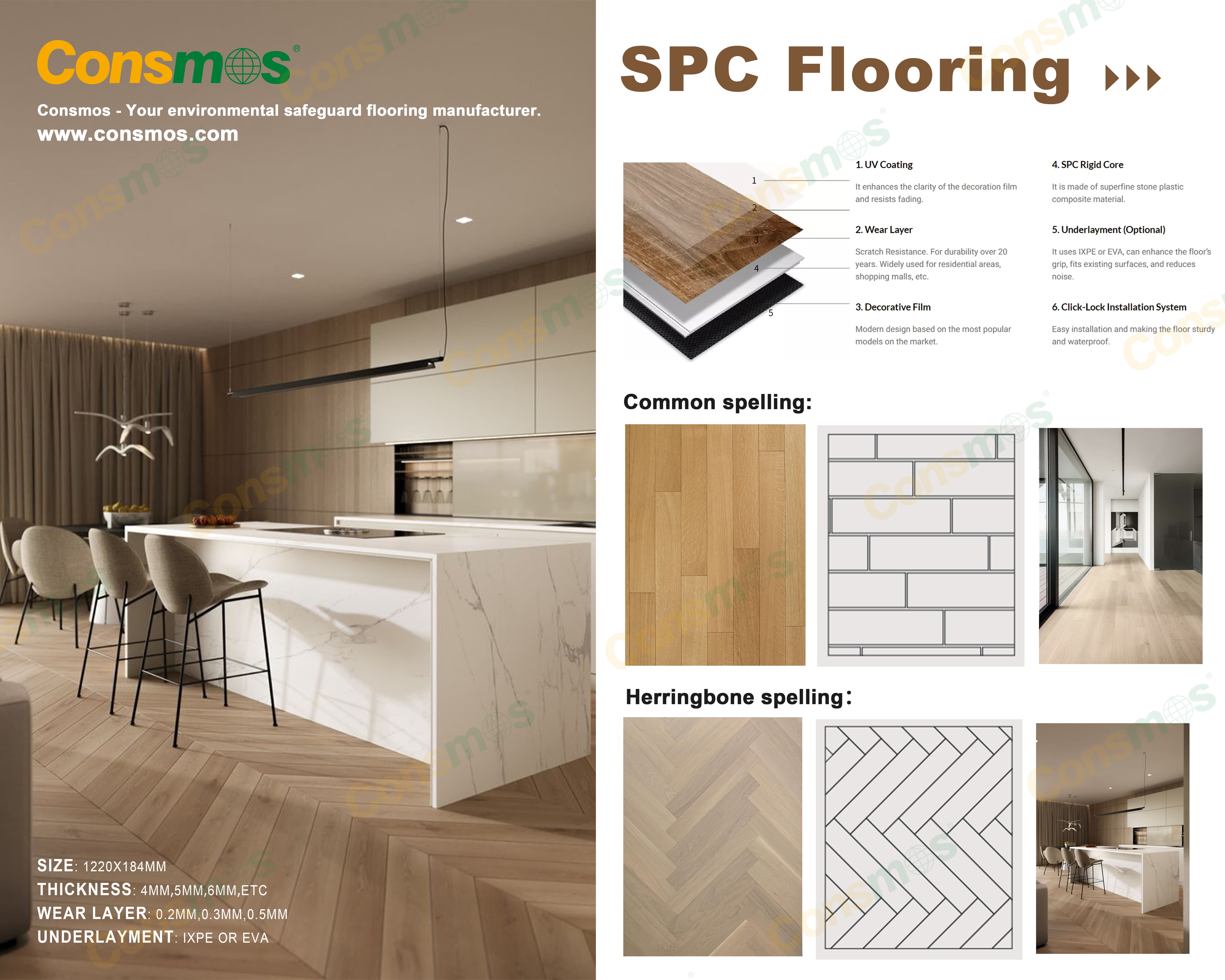 SPC flooring