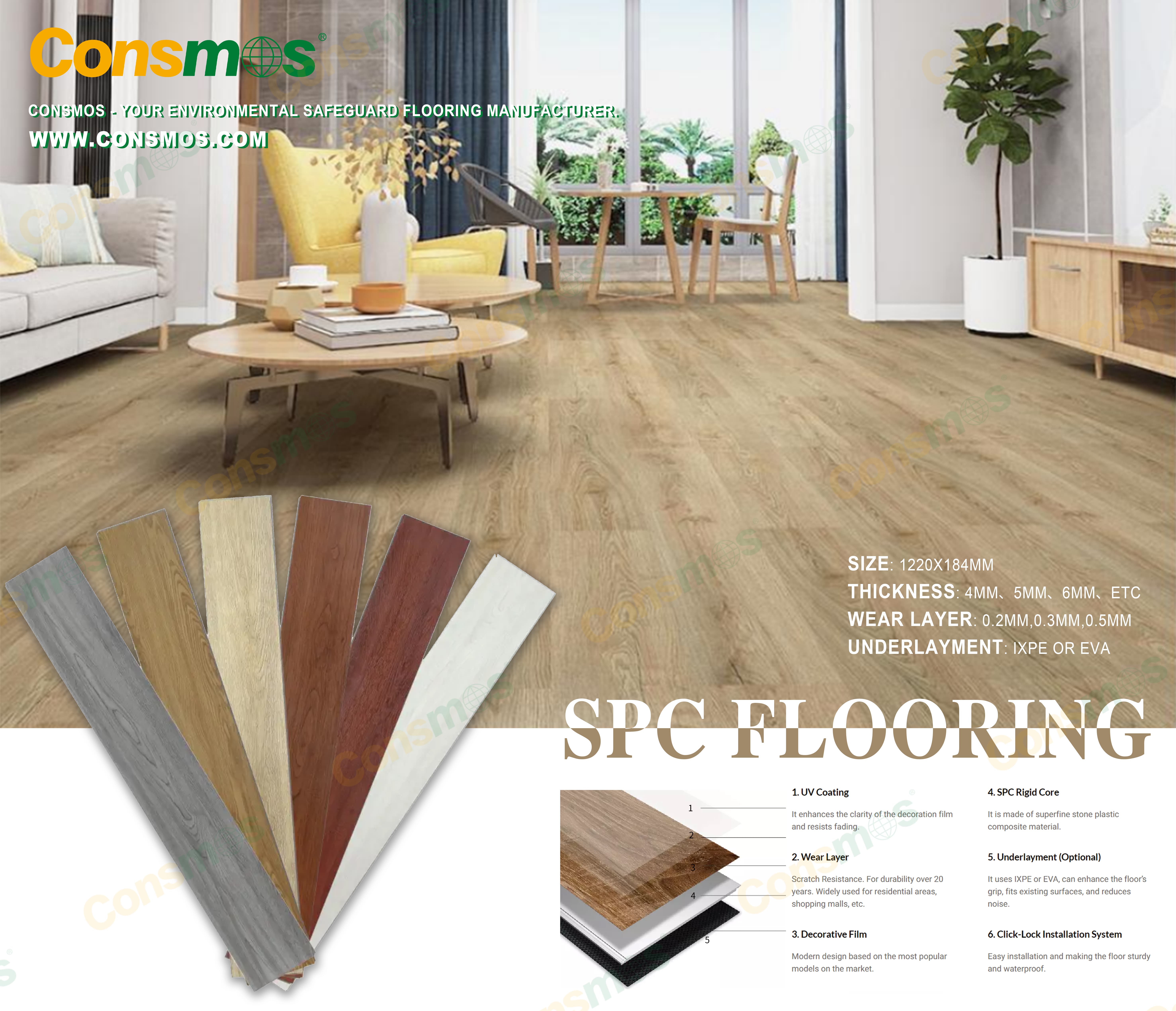 SPC flooring